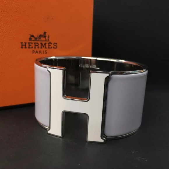 Hermes Jewelry - ❌❌SOLD❌❌AUTH HERMÈS H Click Clack CUFF BRACELET